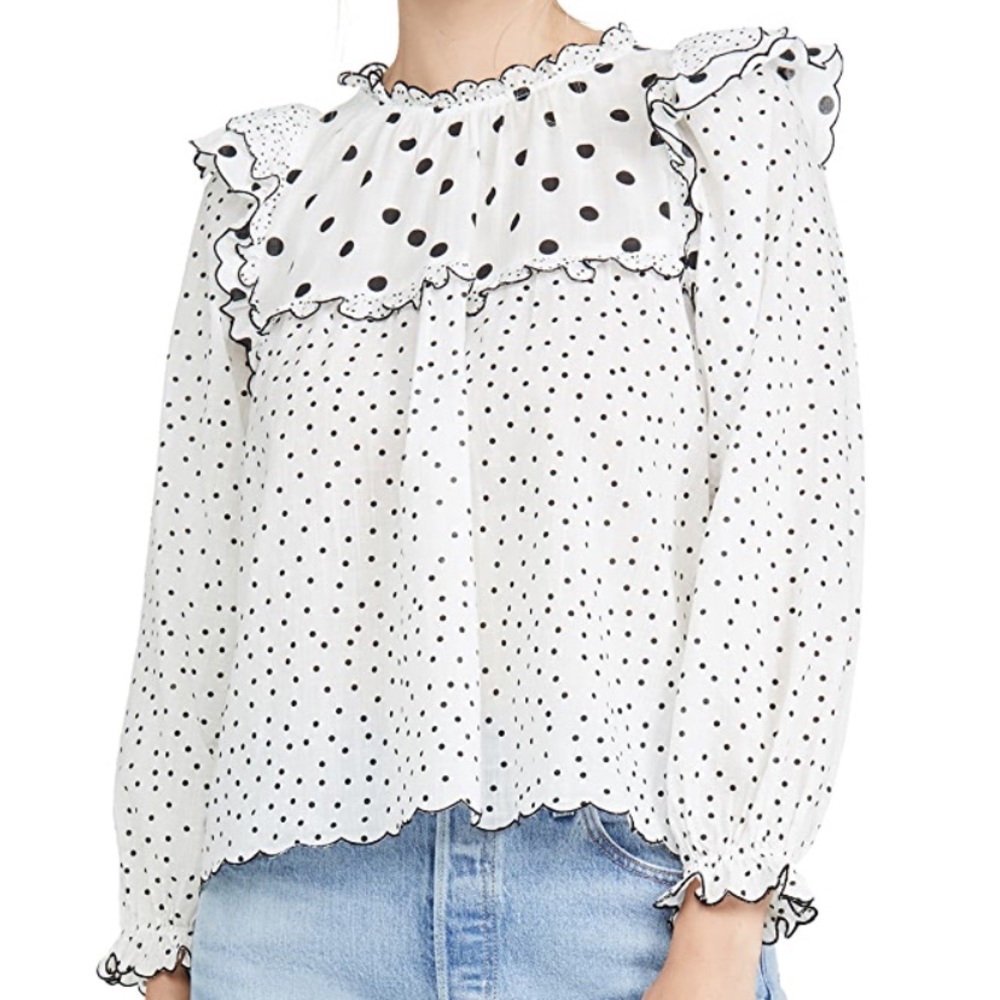 ♠️♣️♠️ This is the Great. Doll Ruffle Top 0/XS ♠️♣️♠️